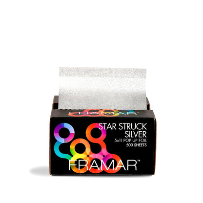 Framar 5x11 Star Struck Silver Foils - 500 Sheets