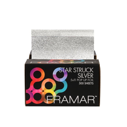 Framar 5x11 Star Struck Silver Foils - 500 Sheets