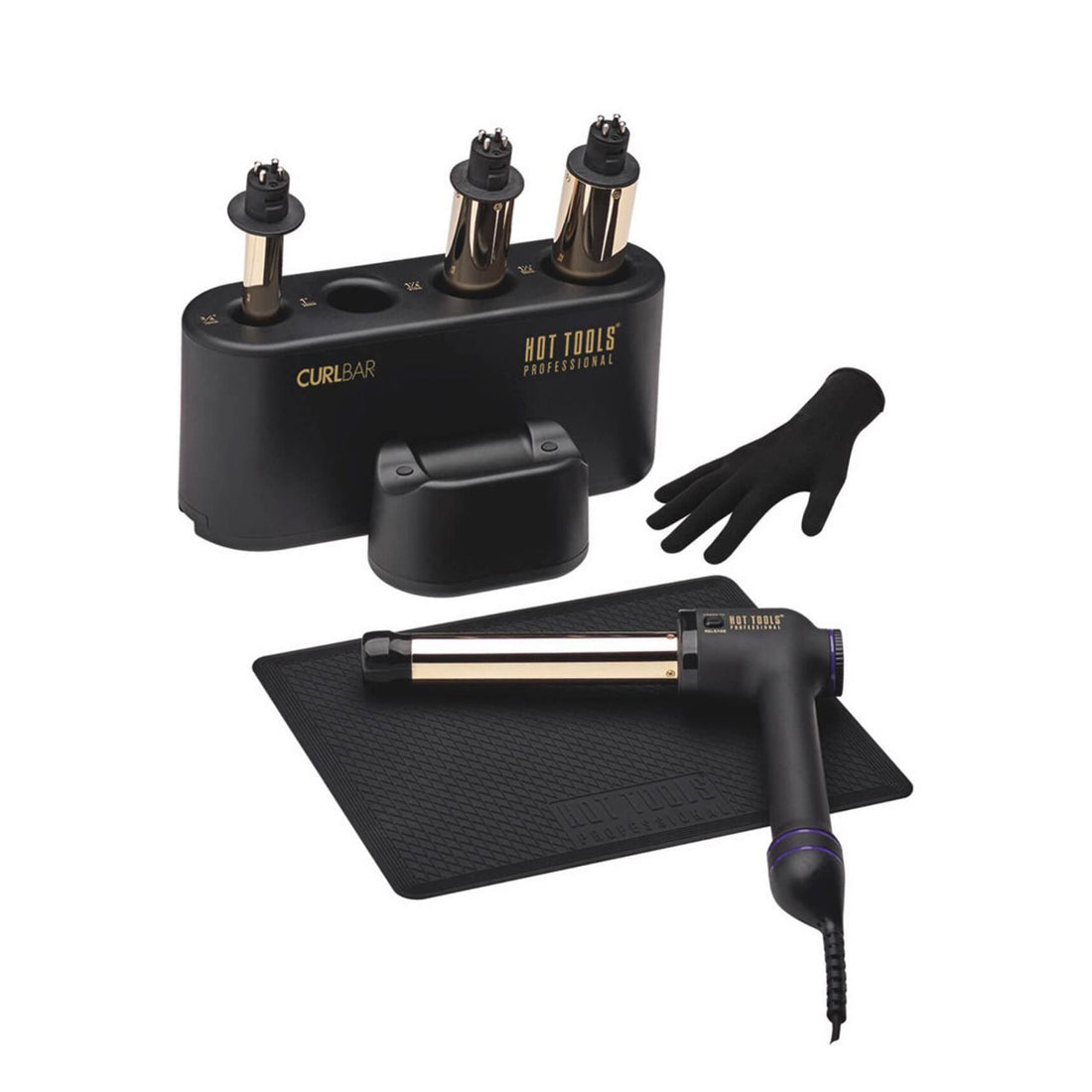 Hot Tools 24K Gold CURLBAR Set