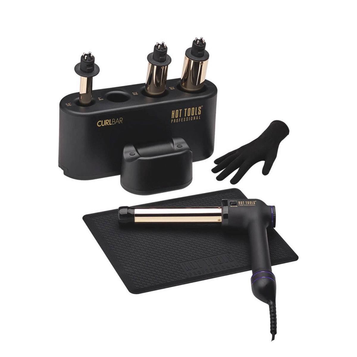 Hot Tools 24K Gold CURLBAR Set