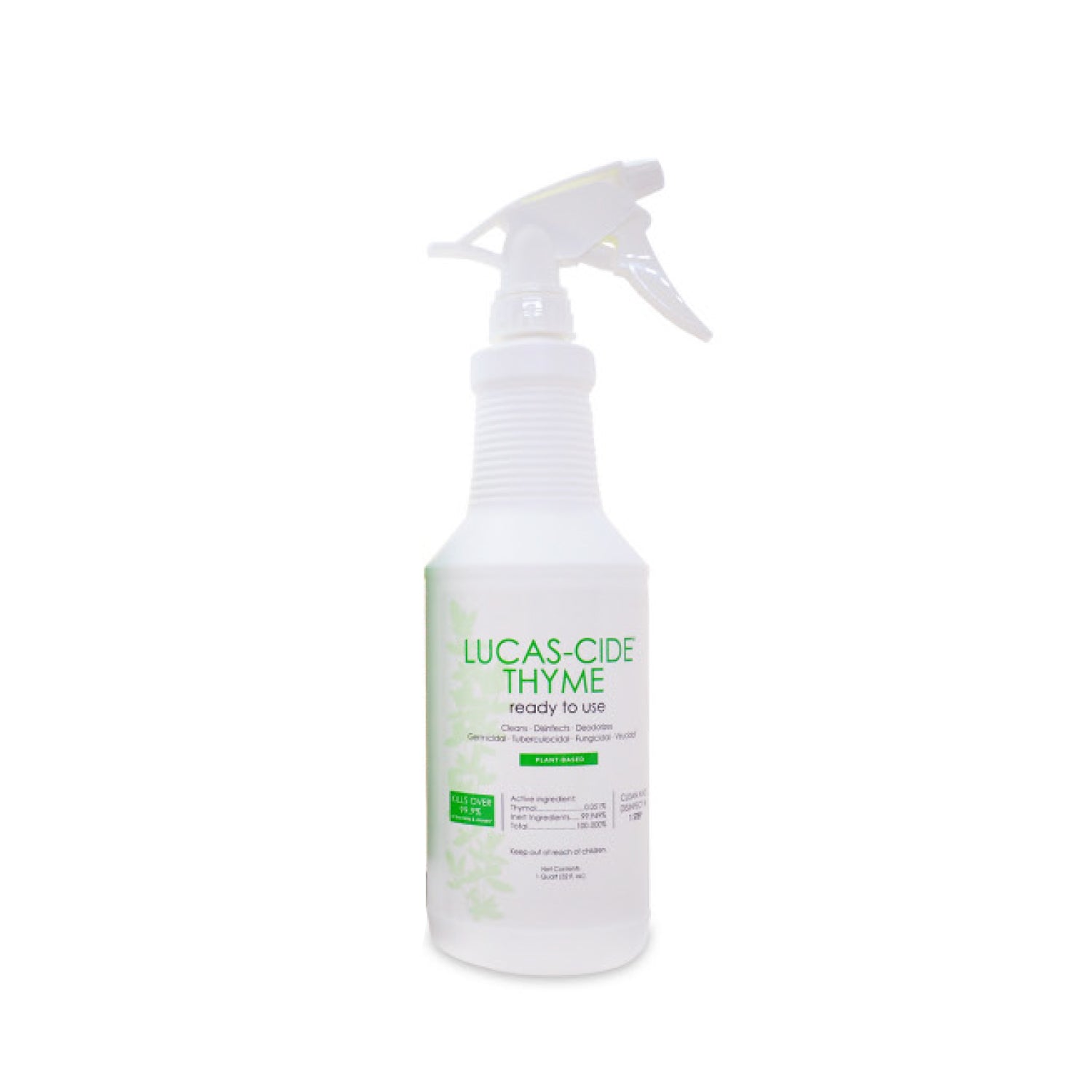 Lucascide Thyme Disinfectant 32oz Shop Salon Products Online GEORGIA ATLANTA ROME ROCKMART