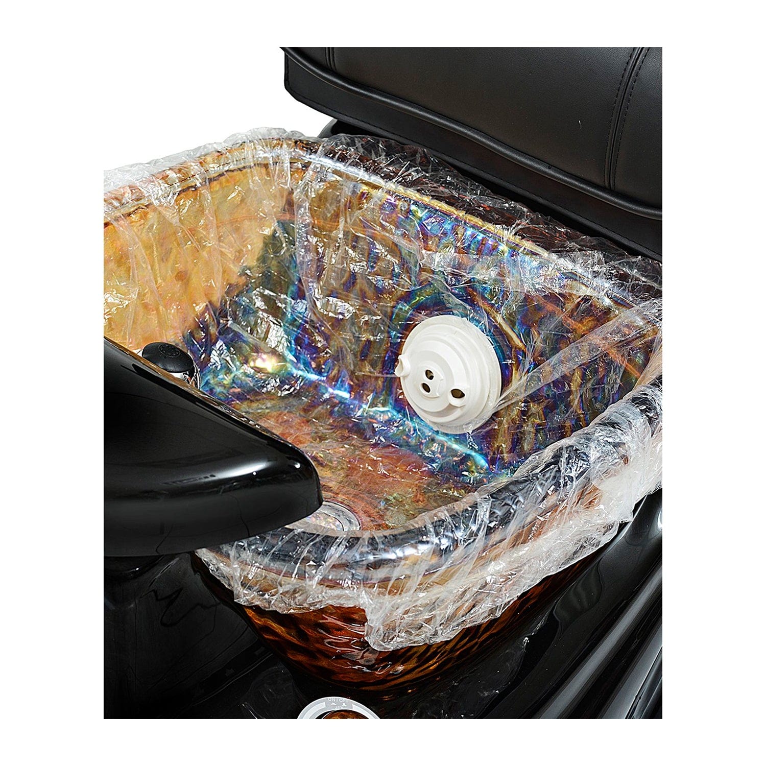 Pibbs PS65 San Marino Pipeless Pedicure Spa w/ Glass Bowl &amp; Shiatsu Massage