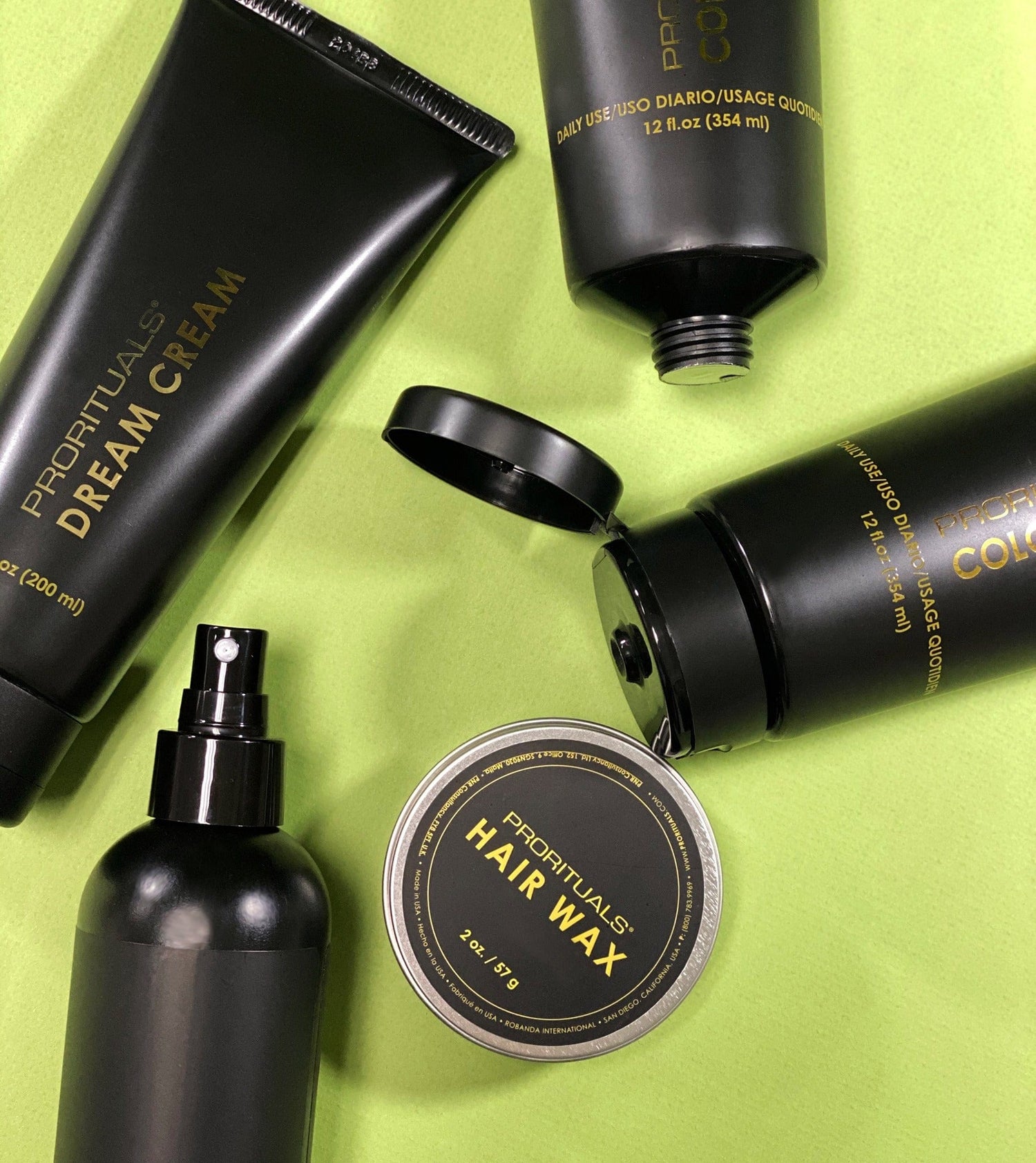 Prorituals Dream Cream Leave-In Styling Conditioner Groom Hair with a Soft, Touchable Hold wax