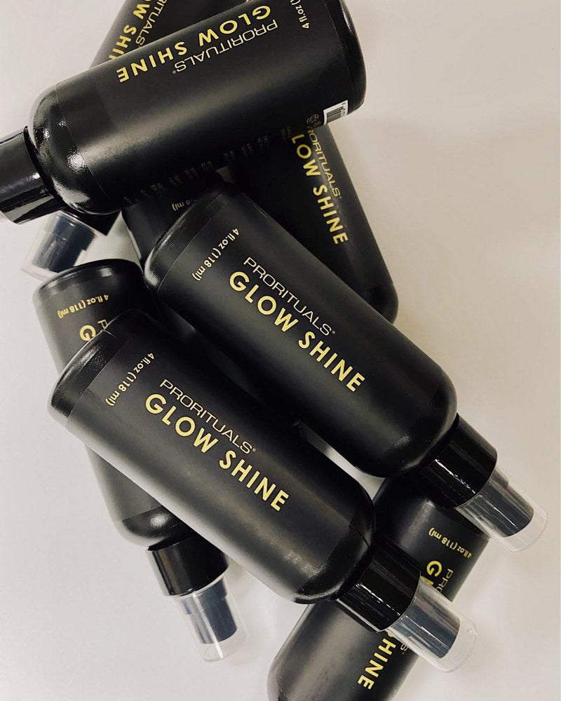 Prorituals Glow Shine Spray Illuminates, Defrizzes, Protects Shine with added Heat Protection