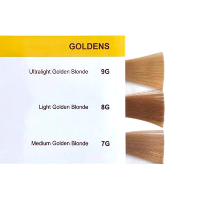 Prorituals Hair Color Gold Series HIGHPERFORMANCE HAIR COLOR