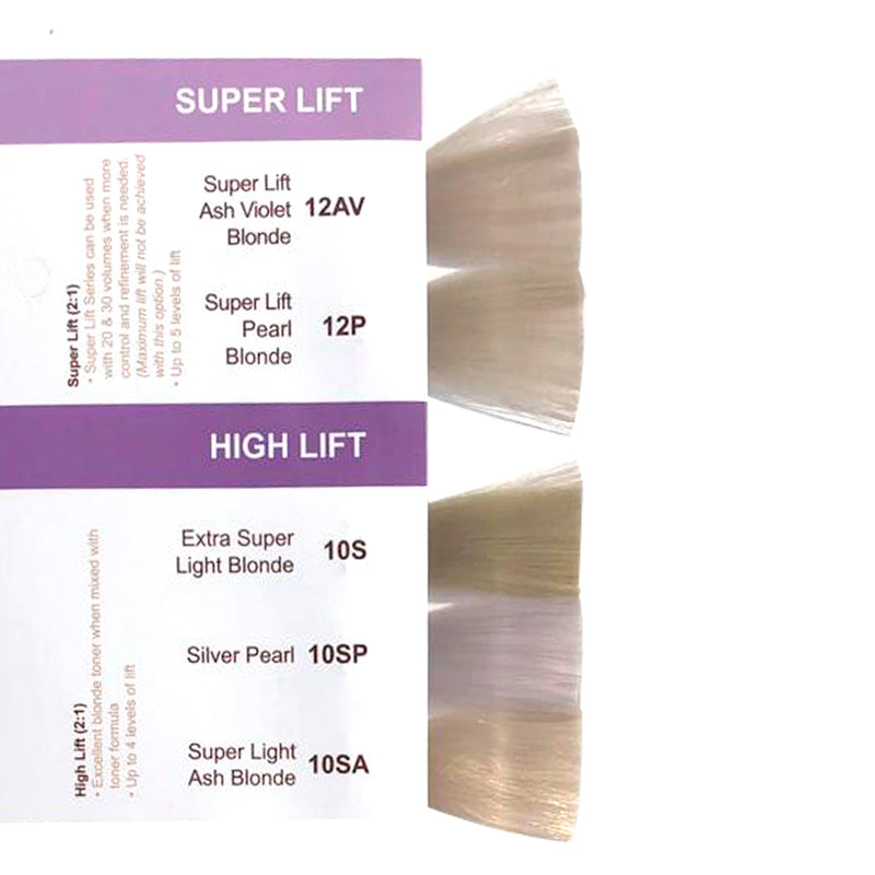 Prorituals Hair Color  High Lift Series HIGH PERFORMANCE HAIR COLOR