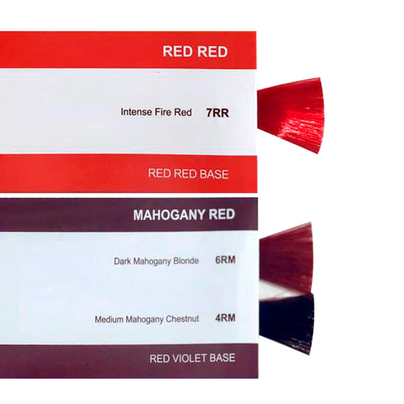 Matrix Hair Color Chart Red