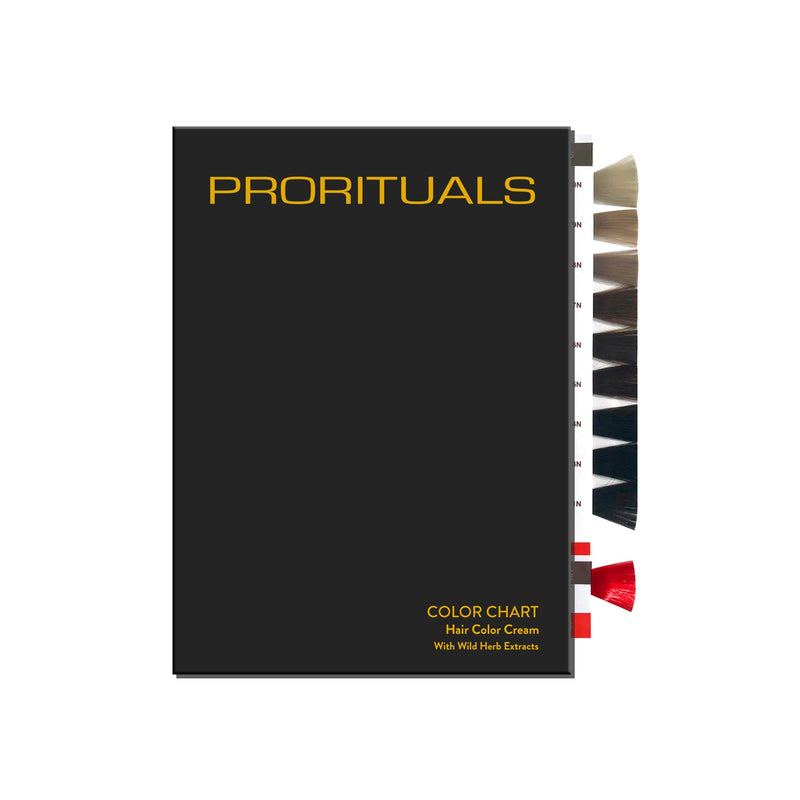 Prorituals Hair ColorSwatch book
