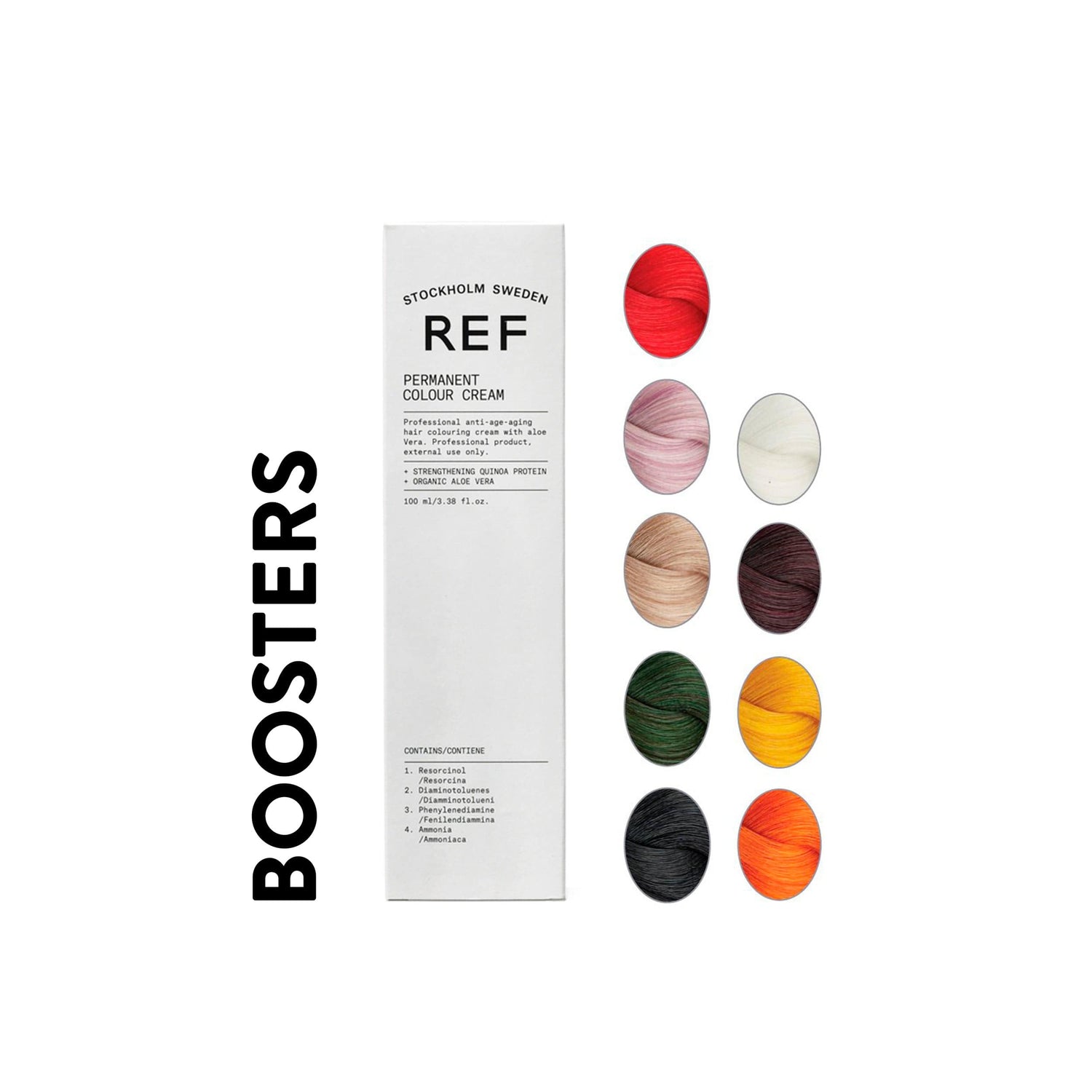 REF Permanent Hair Color, Boosters
