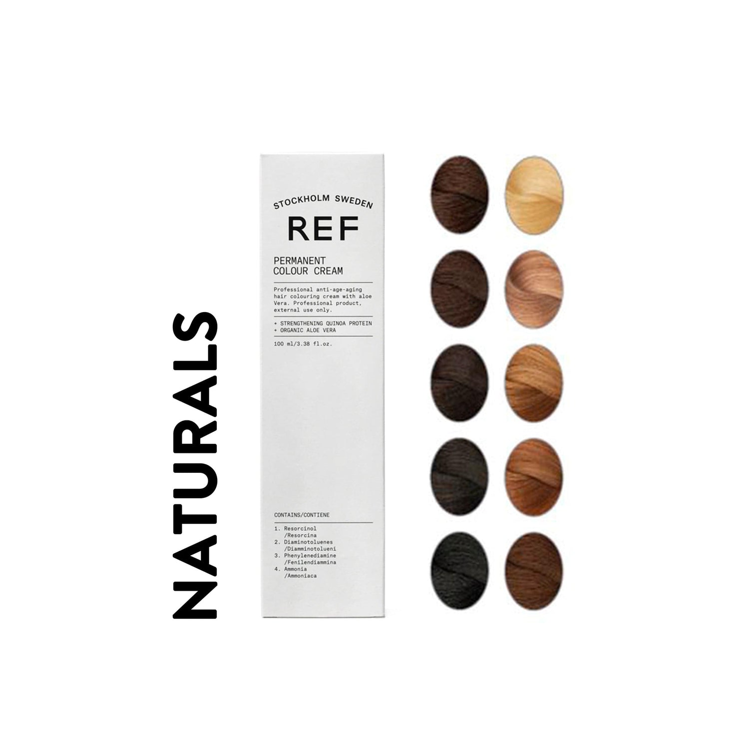 REF Permanent Hair Color Naturals
