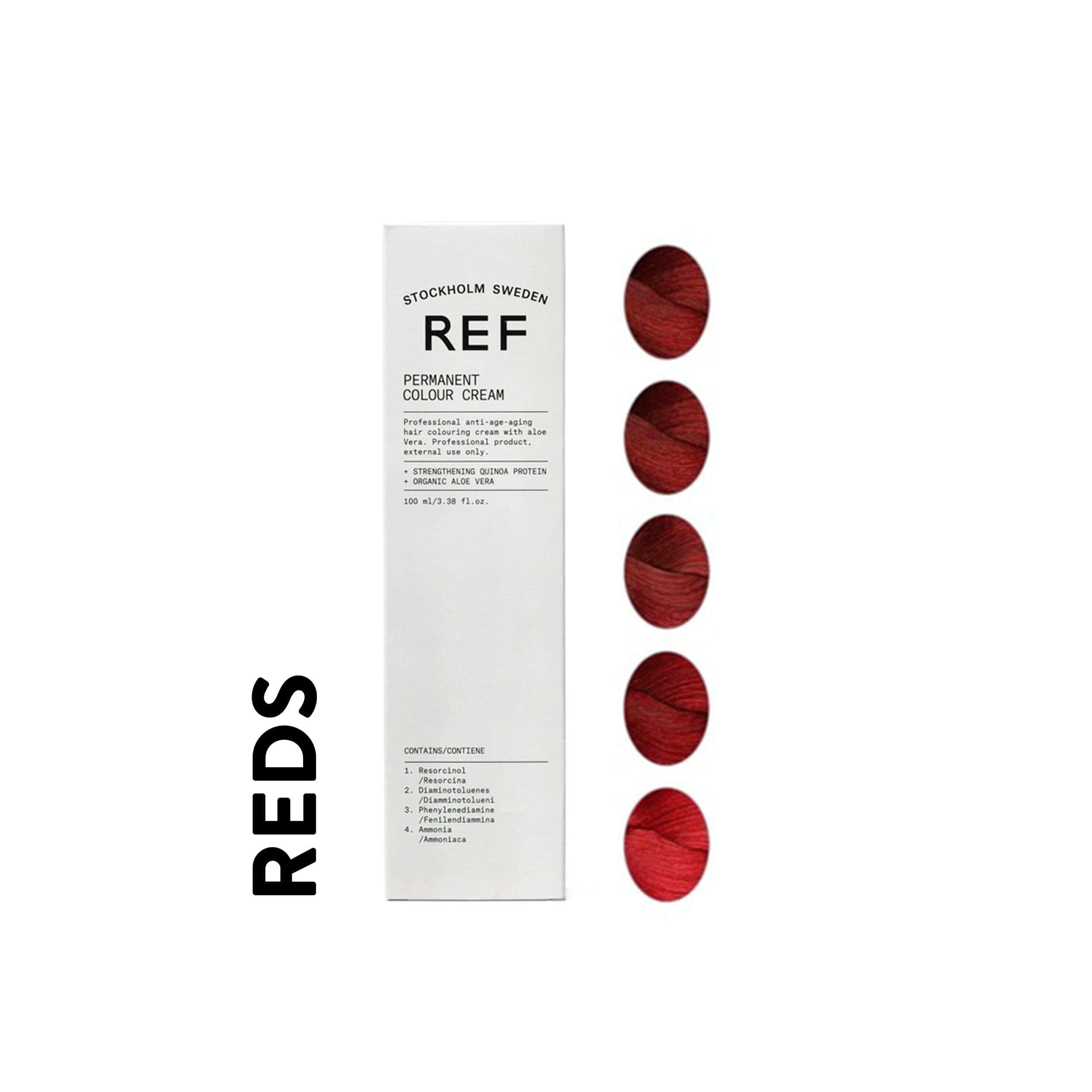 REF Permanent Hair Color Reds