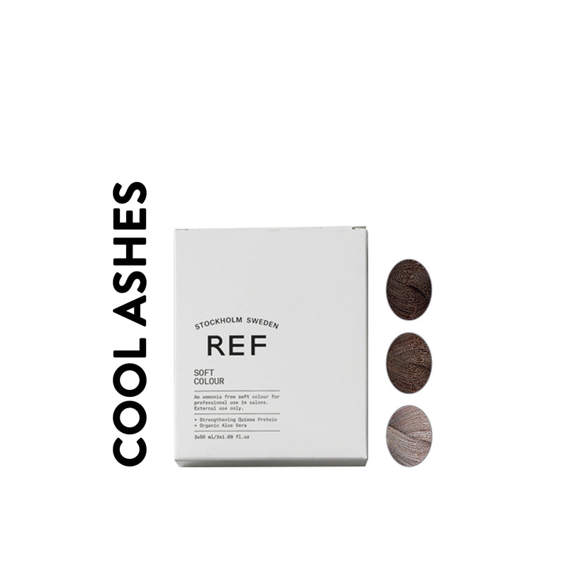 REF Soft Hair Color Toner, Cool Ashes