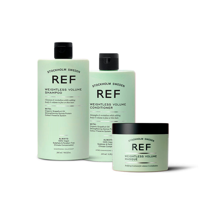 REF Weightless Volume Set (Shampoo+Conditioner+Masque)