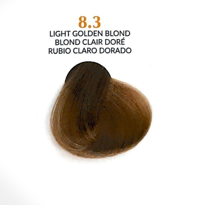 Thrix 10 Min Express Hair Color - COPPER Orange Base 8-3 Light Golden Blond