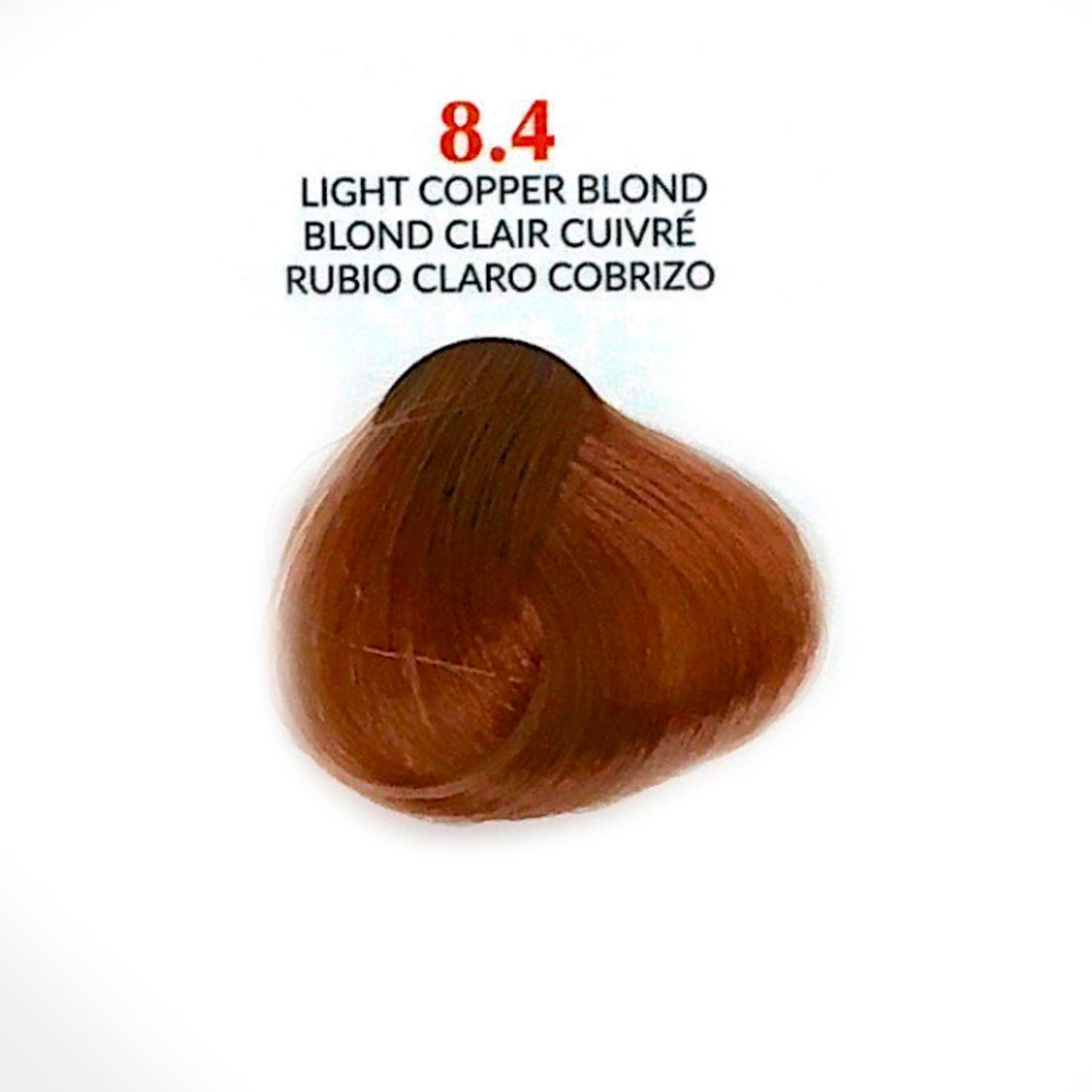 Thrix 10 Min Express Hair Color COPPER Orange Base 8.4 Light Copper Blond
