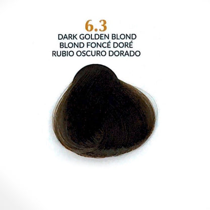 Thrix 10 Min Express Hair Color GOLDEN Yellow Natural Base 6.3 Dark Golden Blond