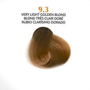 Thrix 10 Min Express Hair Color GOLDEN Yellow Natural Base 9.3 Very Light Golden Blond