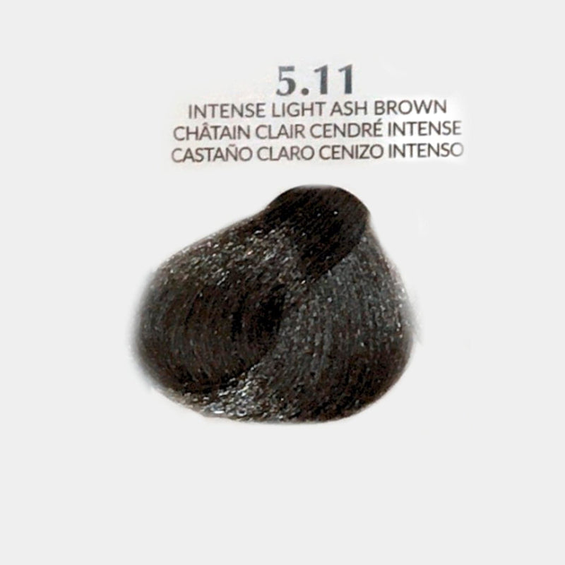 Thrix 10 Min Express Hair Color INTENSE ASH Blue Base 5.11 Intense Light Ash Brown