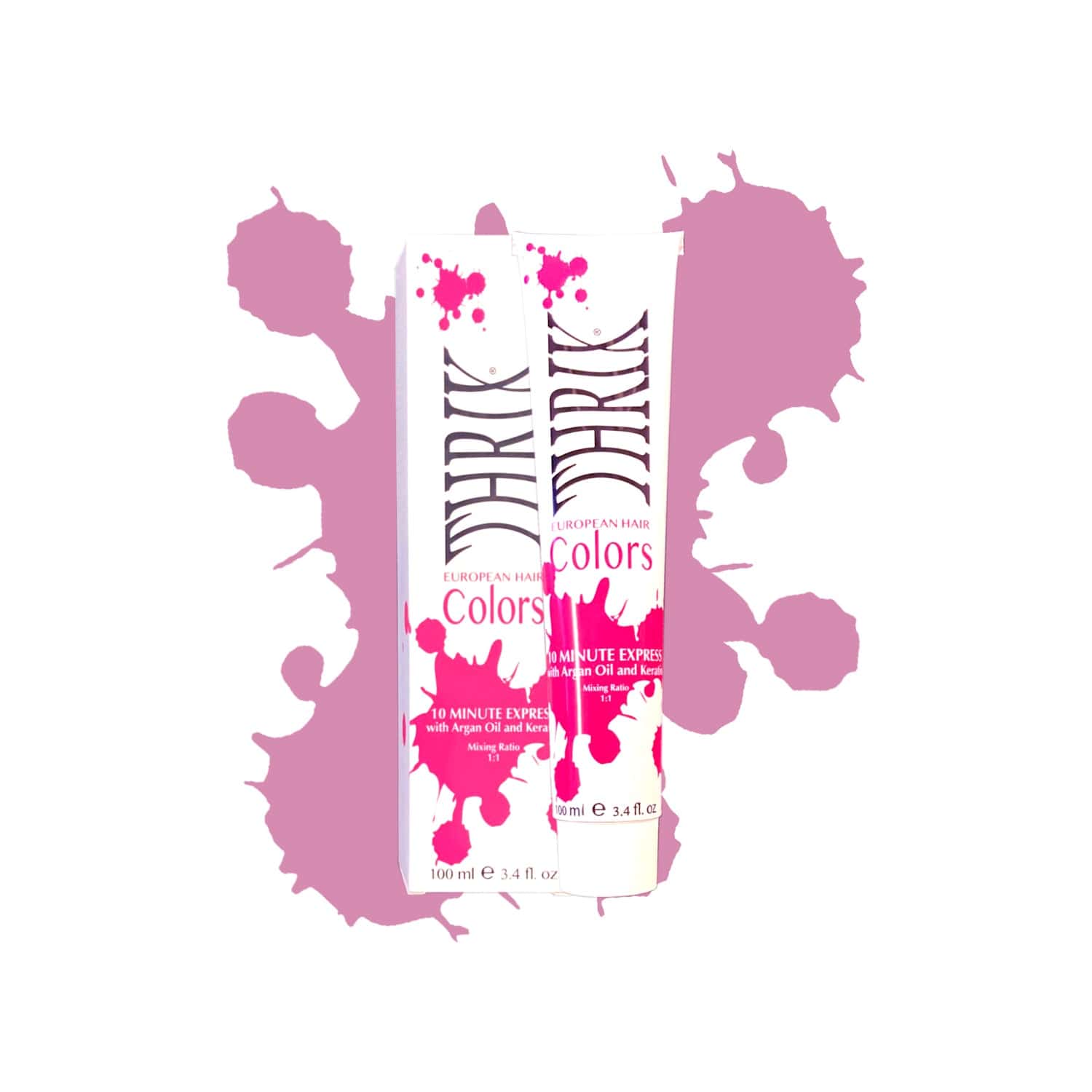 Thrix 10 Min Express Hair Color MAHOGANY Red Violet Base